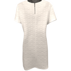 Dorothy Perkins White 'Quilted" Dress UK 12