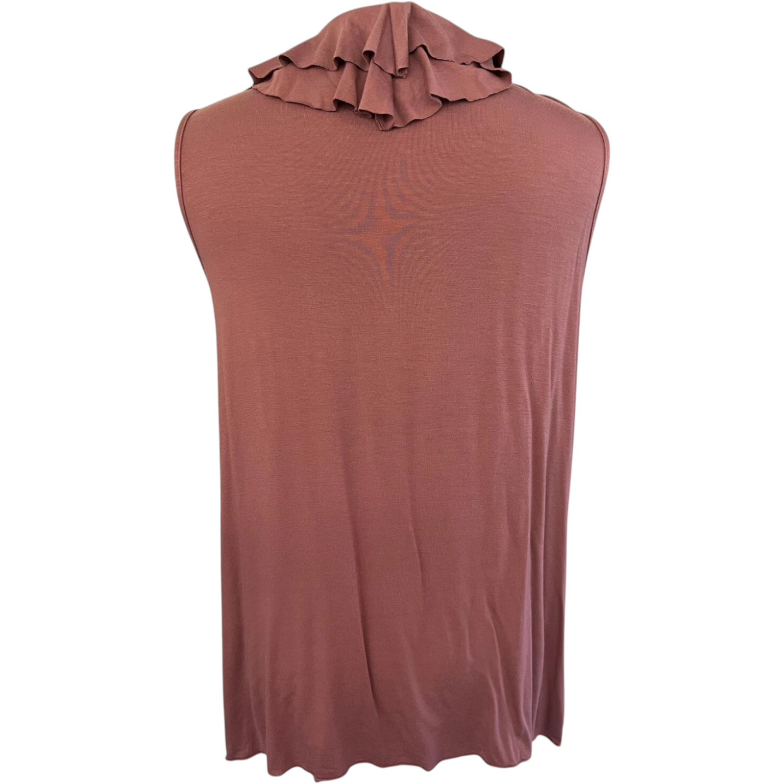 Charli Dusky Pink Jersey Long Summer Waistcoat UK 14