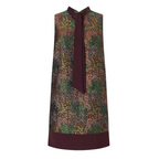 Miss Selfridge Multicoloured Floral Jacquard Dress UK 12