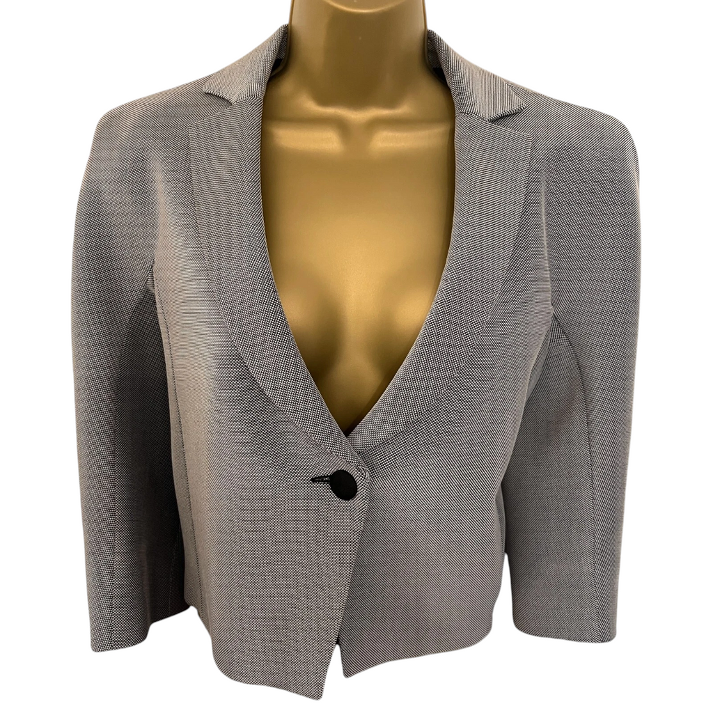 Emporio Armani Grey Box Jacket UK 12