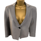 Emporio Armani Grey Box Jacket UK 12