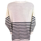 Dorothy Perkins Black Ivory Waffle Knit Cardigan UK 12