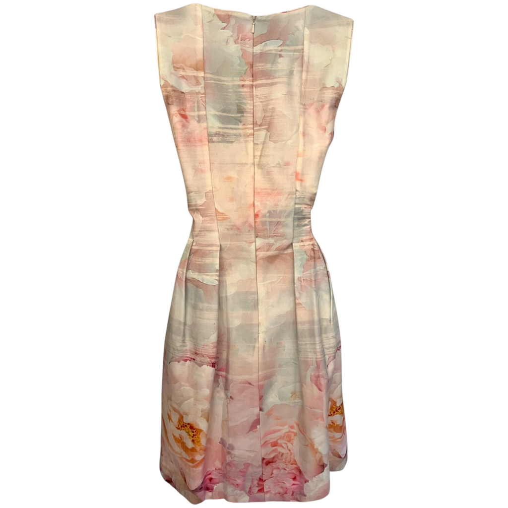Coast  Pastel Floral Sleeveless Summer Dress UK 10