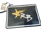 Roccobarocco Topazio Black Faux Leather Pouch