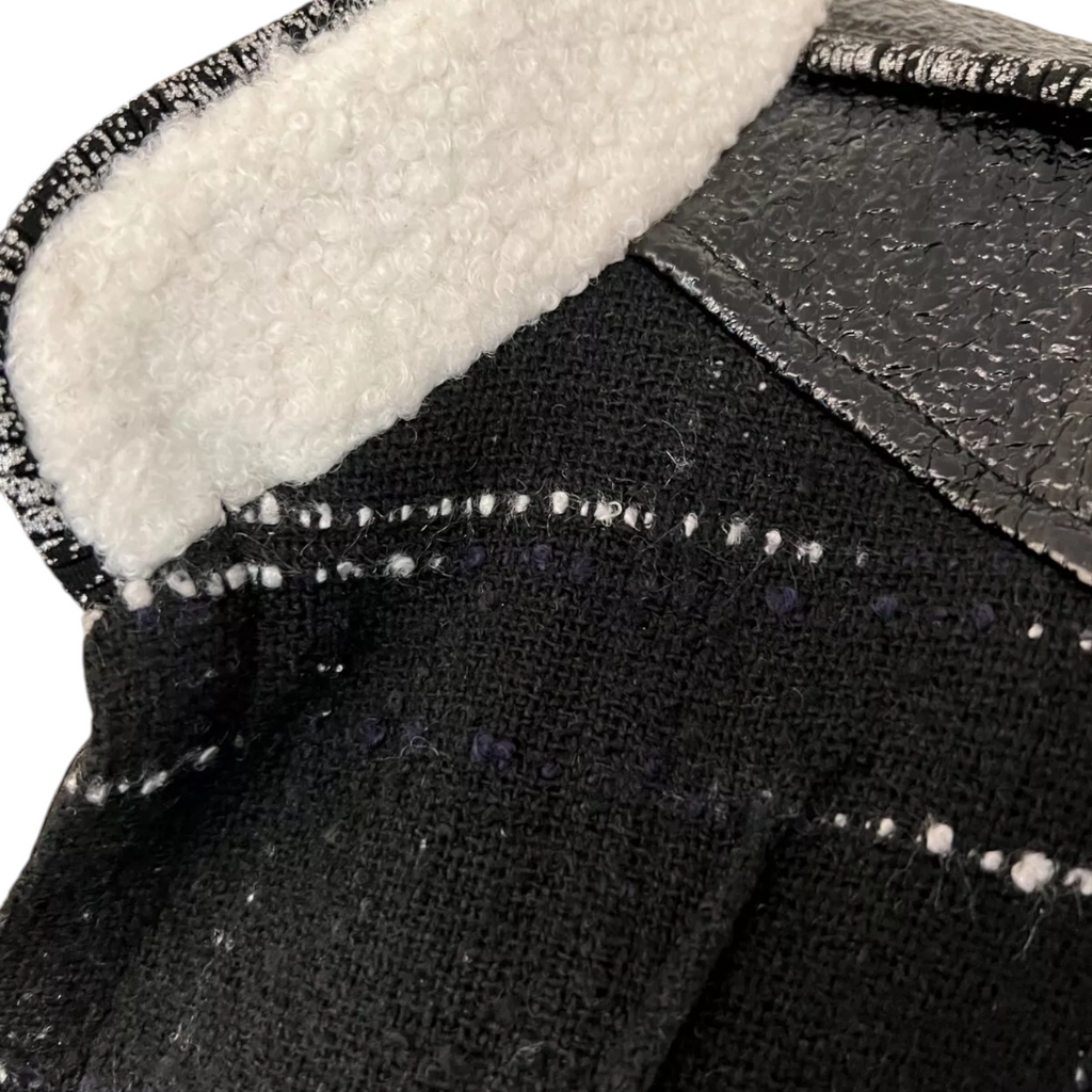 Elisa Cavaletti Daniela Dallavalle Black White Jacket UK 12