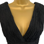 Detlef Mandel Avantgarde Black Beaded Top UK 8