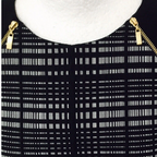 M&S Collection Black & Ivory Check Dress UK 10