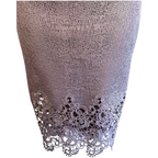 Next Grey Cobweb Backless Strappy Dress UK 12