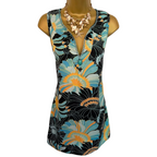 Lakeland Embellished Bead Turquoise Sleeveless Top UK 12