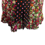 Next Multicoloured Floral Spotted Tie Top UK 8