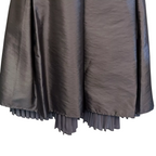 Kirsty Doyle Silver Grey Velvet Bodice Dress UK 16