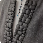 Ted Baker Grey Wool Sleeveless Pencil Dress UK 12