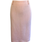 Marella Max Mara Vintage Baby Pink Linen Skirt UK 10