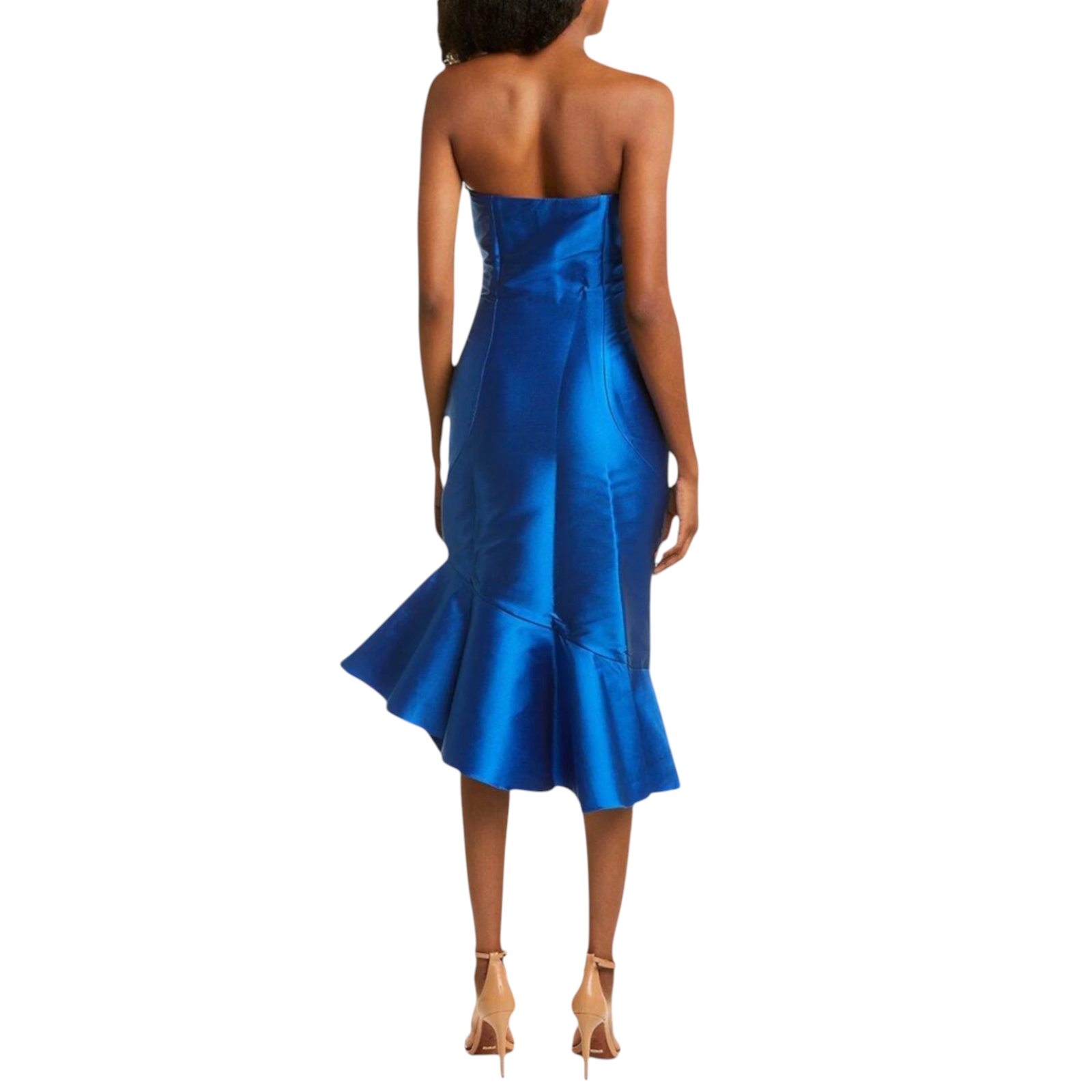 Sachin & Babi Cleo Imperial Blue Trumpet Dress UK 6