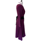 Nancy Mac Burgundy Knit Jumper Dress  UK 12