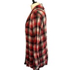 Doris Streich Red White Grey Crinkle Jacket UK 18