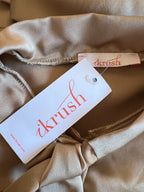 Ikrush Paris Jayda Oversized Silky Satin Blouse UK 14