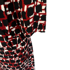 Jaeger Multi Crepe Shift Oversize Dress UK 6