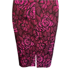 Luis Civit Pink Purple Floral Dress UK 10/12