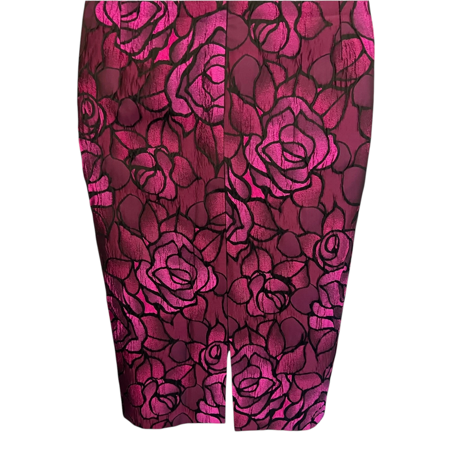 Luis Civit Pink Purple Floral Dress UK 10/12