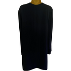 Jaeger Vintage 1990 Navy Longline Jacket UK 10