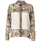 By Malene Birger Cronida Floral Silk Blouse UK 8