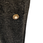 Zara Charcoal Grey Knit Jumper Dress UK 10