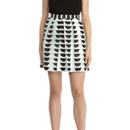 Coast Lina Mint Green, Black, White Organza Skirt UK 10