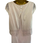 Mado et Les Autres Pale Blush Fine Knit Dress UK 10