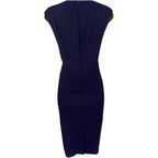 Dorothy Perkins Navy Stretch Dress UK 12