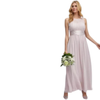 Dorothy Perkins Showcase Pale Pink Maxi Dress UK 12