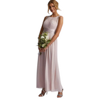 Dorothy Perkins Showcase Pale Pink Maxi Dress UK 12
