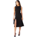 Sophia Smith Black Split Hem Dress UK 8
