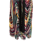 M by Marc Bouwer Multicoloured Pleated Dress UK 6/8
