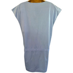 Cos Light Blue Drop Waist Cotton Dress UK 10/12