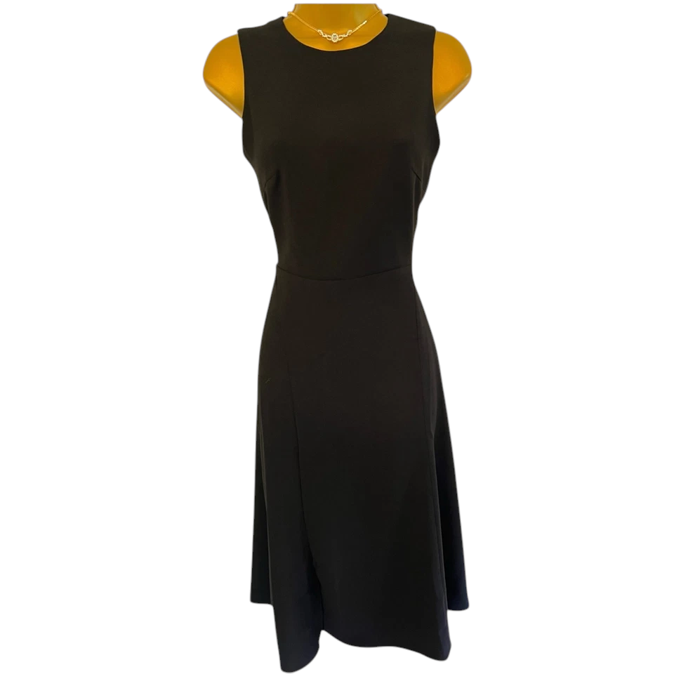 Sophia Smith Black Split Hem Dress UK 8