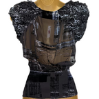 F&F Couture Only Ever Designer Collection Black Top UK 10