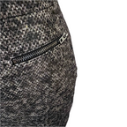 Joseph Grey Tweed Wool Mini Skirt UK 14