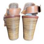 Jones Bootmaker Multicoloured Woven Leather Sandals UK 6