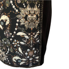 Ted Baker Jewel Print & Crystal Trim Dress UK 6