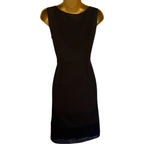 Marks & Spencer Autograph Black Beaded Dress UK 8