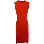 Marc Cain Orange Blue Lace Dress UK 10