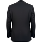 Stones Mens Navy Linen Slim Fit Jacket UK 46
