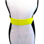 Roman Black Ivory & Lime Crepe Pencil Dress UK 14